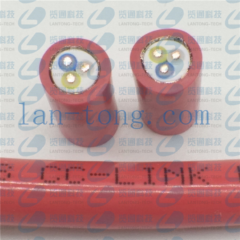 CC-Link拖链专用电缆_cclink高柔性通讯线_CCLINK机器人电缆_三菱系统用cclink总线110ohm