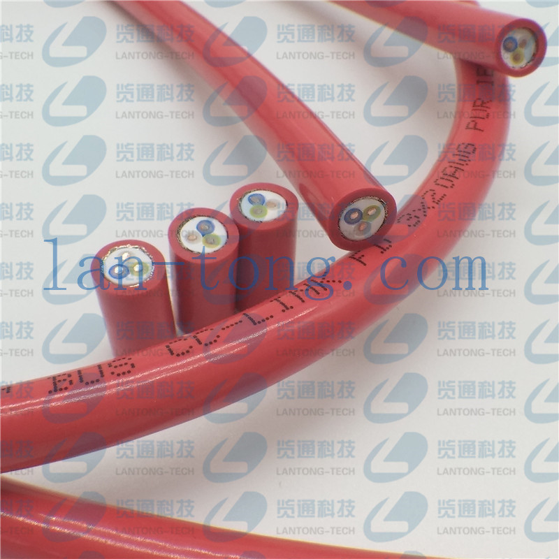 CC-Link拖链专用电缆_cclink高柔性通讯线_CCLINK机器人电缆_三菱系统用cclink总线110ohm