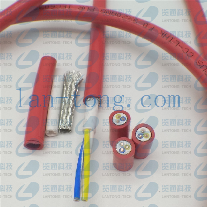 CC-Link拖链专用电缆_cclink高柔性通讯线_CCLINK机器人电缆_三菱系统用cclink总线110ohm