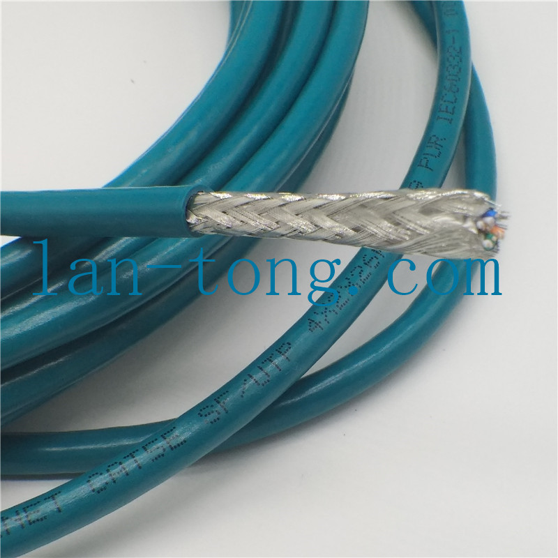 CAT5e拖链网线PUR