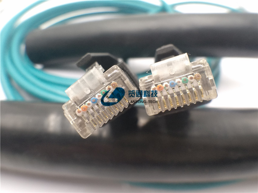 工业级rj45接头,工控网线插头,以太网线水晶头,rj45连接器工业