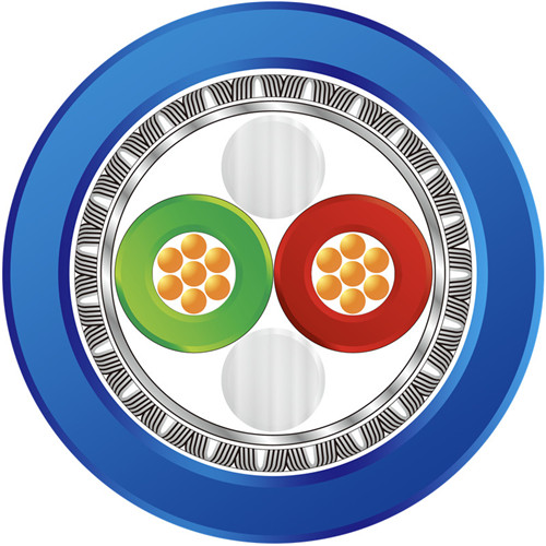 Profibus-PA总线电缆单股固定布线PVC护套100ohm